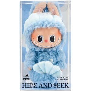 Popmart Labubu Hide and Seek Merbubu Plush Pendant Singapore Exclusive